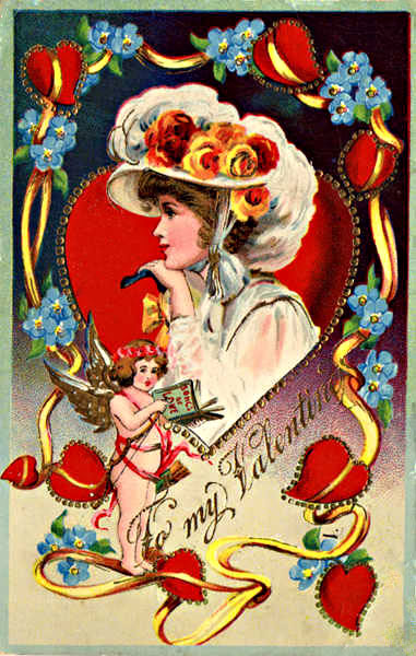 victorian valentines day clipart - photo #26