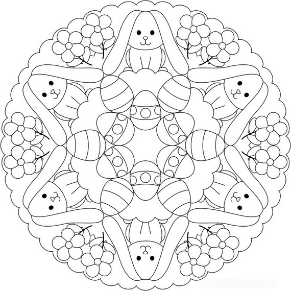 Coloring Pages For Easter | Country & Victorian Times