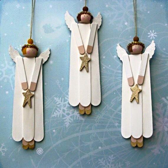 Popsicle Stick Angels  Country & Victorian Times